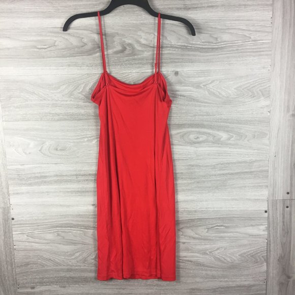 Akris Punto Red Lining Camisole Midi Dress - Picture 3 of 5